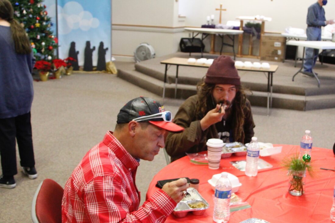 Volunteers prepare and serve nearly 1,000 meals for annual Community